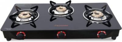 Butterfly Rapid 3 Burner Glass Manual Gas Stove (3 Burners)