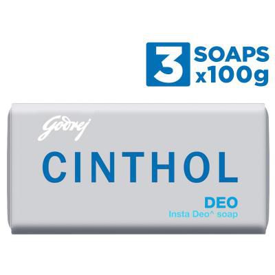 Buy Cinthol Deo Soap, 100g - Pack of 3