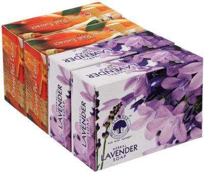 Buy Old Tree Herbal Soap, Lavender and Orange Peel, 120g (Pack of 4) Online at Low Prices in India - Amazon.in