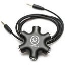 CHKOKKO 3.5 mm 5 Way Jack Stereo Audio Headset Headphone Earphone Hub Splitter Connector Adapter...