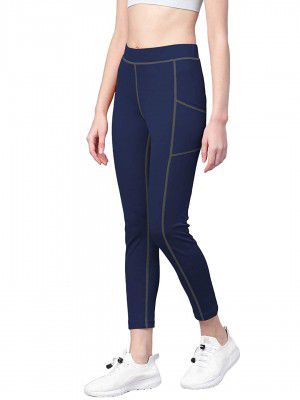 CHKOKKO Women Yoga Track Pants Stretchable Sports Tights
