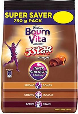 Bournvita Cadbury 5 Star Magic Health Drink Pack, 750 g