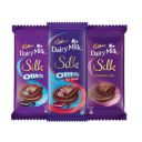 Cadbury Dairy Milk Silk Large Chocolates Combo (Silk Oreo Red Velvet 130g, Silk Oreo 130g, Silk Plain 150g), 410g...