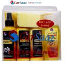 Carsaaz Car Cleaning Kit/Combo (Set of 4 Products + Cleaning Cloth)...