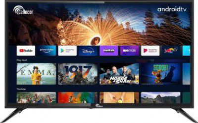 Cellecor 100 cm 40" Full HD LED Smart Android TV  (40CS)