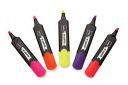 Cello Highlighter - Pack of 5 (Multicolor)...