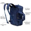 Chris & Kate Blue 4-Way Laptop Bag - Hand | Shoulder | Backpack Bag | Messenger Bag(CKB_195MA)...