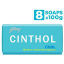 Cinthol Cool Bath Soap, 100g (Pack of 8)...