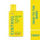 Cinthol Head to Toe, 3-in-1 Wash (Shampoo, Face and Body) - FRESH BURST, 190ml...