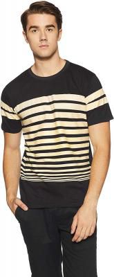 Cloth Theory Men's Striped Regular Fit T-Shirt