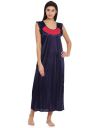 Clovia Women's Satin Solid Nighty...