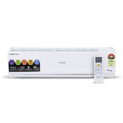 Croma 1.5 Ton 5 Star Inverter Split AC (CRLAIN0185T0257)