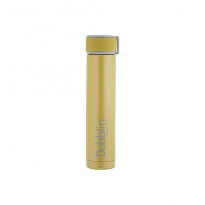 DUBBLIN Fit & Fine Stainless Steel Double Wall Vacuum Insulated Water Bottle, Thermos Flask (Dark Green 250 ML)
