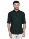 Dennis Lingo Men's Solid Slim Fit Cotton Casual Shirt with Spread Collar & Full Sleeves (Also Available in Plus Size)...