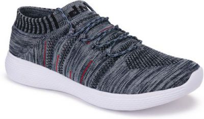 Density SOCKS Running Shoes For Men (Grey)