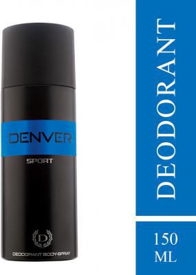 Denver Deo Blue Sport 150 Ml Deodorant Spray - For Men
