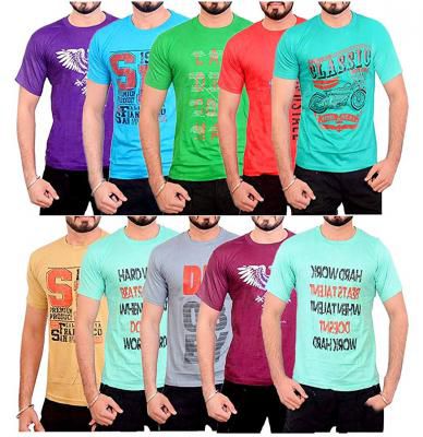 Devil Men Cotton T-Shirt (Pack of 10)