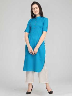 Divastri Women Dyed, Solid Pathani Kurta