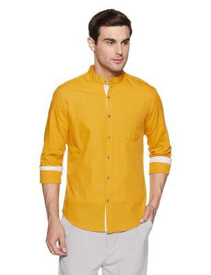 Diverse Mens Solid Slim Fit Casual Shirt