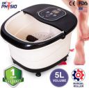 Dr Physio (USA) Electric Powerful Pedicure Tub Foot Spa Machine With Manual Roller, Bubble, Massage & Heat for Pain Relief Massager...