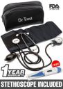 Dr Trust (USA) Sphygmomanometer Aneroid Type Manual Blood Pressure Monitor with Stethoscope...