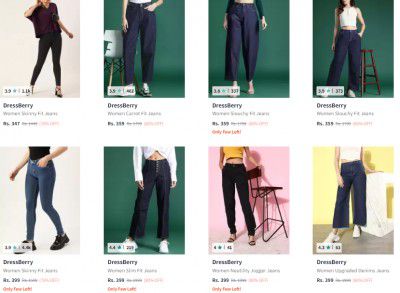 Dressberry Women Jeans Starts at ₹298