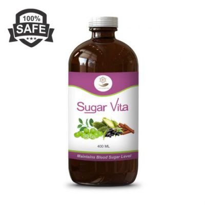 EARTHY BOON Sugar Vita Ras Of Karela Jamun Neem Juice Enriched with Herbs - 400ml