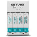 ENVIE Charger for AA & AAA Rechargeable Batteries (ECR20+AA2800 4PL)...