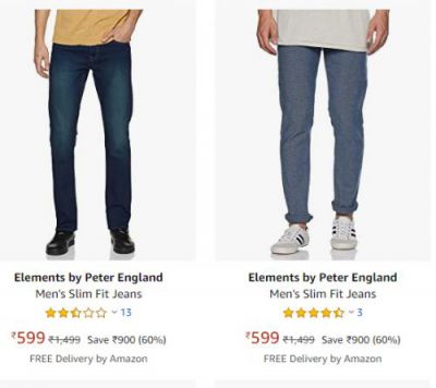 Elements by Peter England Jenas @ Min.60% Off