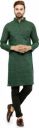 Enchanted Drapes Men Solid Straight Kurta...