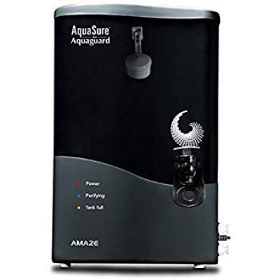 Eureka Forbes Aquasure from Aquaguard Amaze 7-Litres Table Top/Wall Mountable RO+UV+MTDS Grey Water Purifier