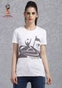 FIFA Graphic Print Women Round Neck White T-Shirt ...