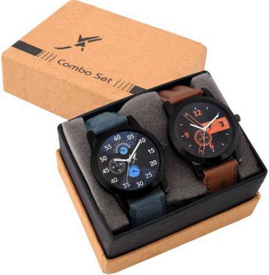 Fancy Set Of Two Combo Couple Watch Special Analog Watch