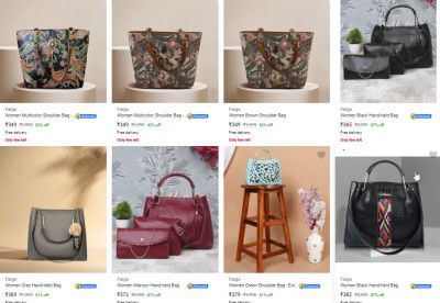 Fargo Handbags & Clutches Upto 82% Off | Starts @ Rs 170