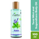 Fiama Refreshing Body Oil, Terai Mint and Sugandhara, 100ml...