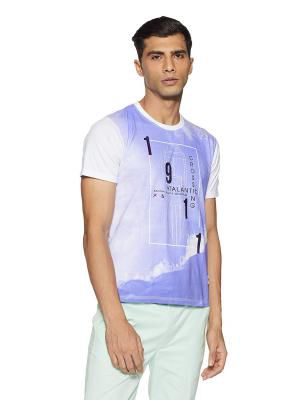 Fila Men's Printed Regular Fit T-Shirt