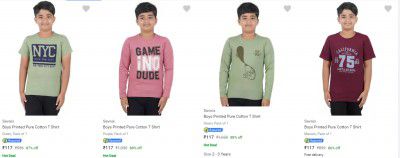 Flipkart Sevnix Kids Clothes Upto 90% Off