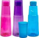 Flipkart SmartBuy Water Bottle with Glass Lightweight 3pc set 925 ml Bottle...