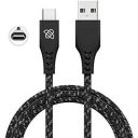 Flybot Tor Rugged Polyester Braided Unbreakable 3A Type C Fast Charging Cable (Length - 1.5 Meter)...