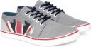 Flying Machine Men Casual Grey Shoes Canvas Shoes For Men...
