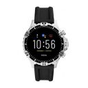 Fossil Gen 5 (46mm, Black) Garrett Silicone Touchscreen Men's Smartwatch - FTW4041...