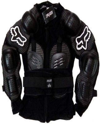 Fox Riding Gear Body Armor with Stretchable Fabric (L)