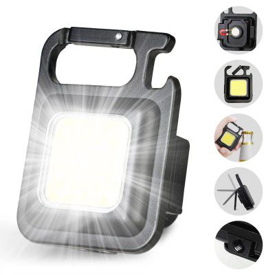 Free Loot: Pack of 2 Portable LED Mini COB Keychain Flashlight @ Free