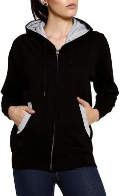 GOODTRY Womens Cotton Hoodies-Black