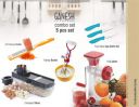 Ganesh Kitchen Combo Grater Slicer Beater Juicer Knife 5 Piece Combo...