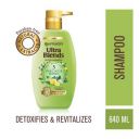 Garnier Ultra Blends Shampoo, 5 Precious Herbs, 640ml...