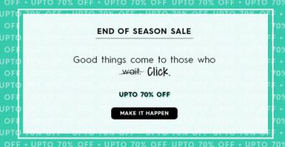 Global Desi End of Season Sale: Up to 70% Off