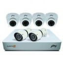 Godrej Security Solutions See Thru 1080P 8 Channel 4 Dome 2 Bullet Cameras HD Full CCTV Camera Kit (White)...