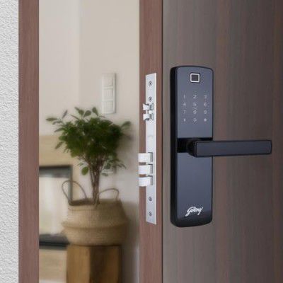[Extra Rs 1950 OFF] Godrej Smart Lock I Catus Connect I Digital Lock for Wooden Door | 3 Yrs Warranty