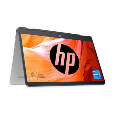 HP Chromebook x360 Intel Celeron N4120 14a-ca0504TU Laptop (4GB RAM + 64GB eMMC SSD)